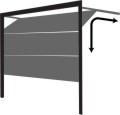 sectional garage door operation